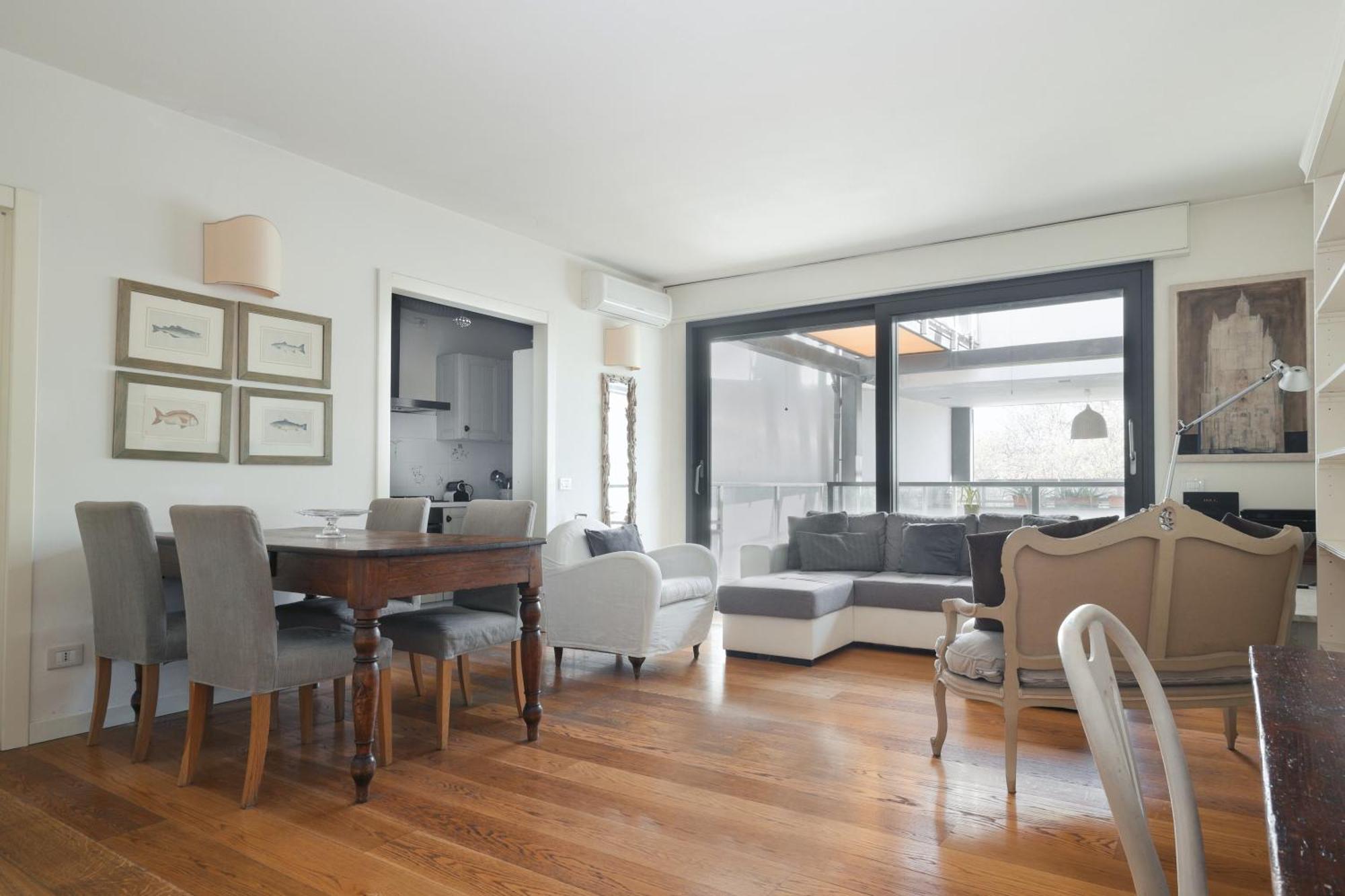 Appartamento Joivy Delightful Family Flat With Terrace Milano Esterno foto